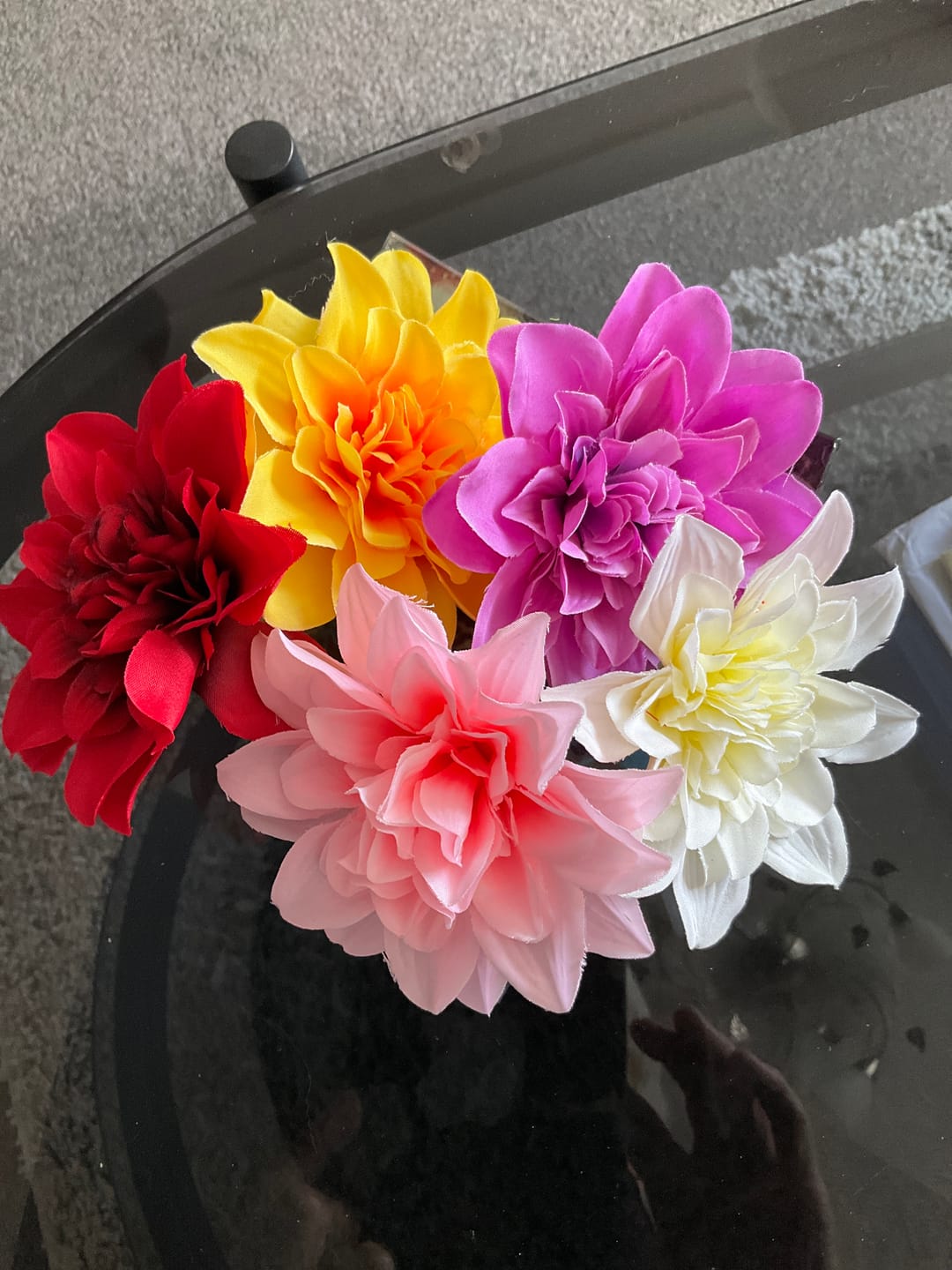 Customer photo review of "Jumbo Dahlias" Forever Flowerz makes approx 100 flowers