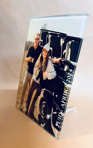 Customer photo review of Glasframe 15 x 20 cm voor sublimatie