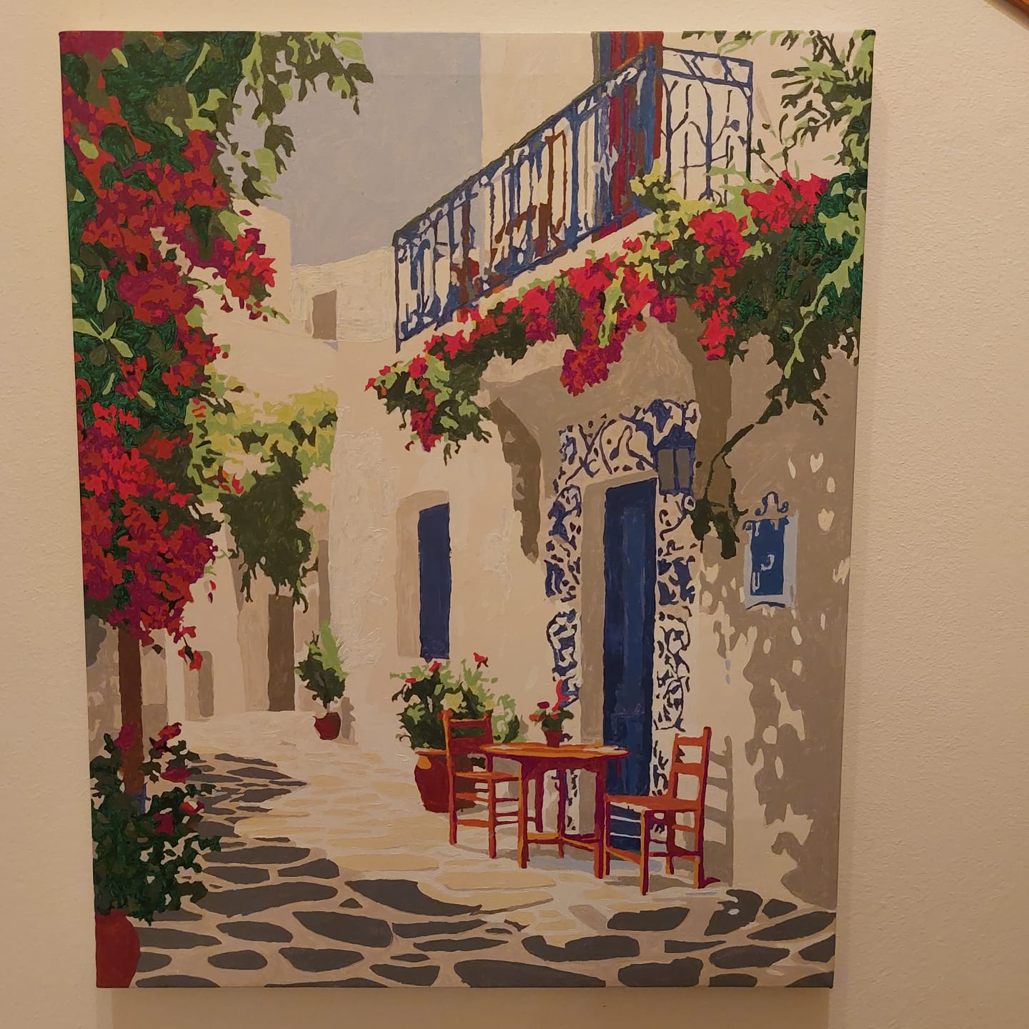 Customer photo review of Malen nach Zahlen - Mediterrane Reise