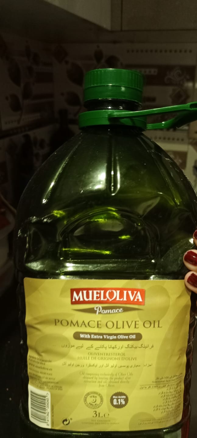 Customer photo review of Pomace Blended With Extra Virgin Olive Oil