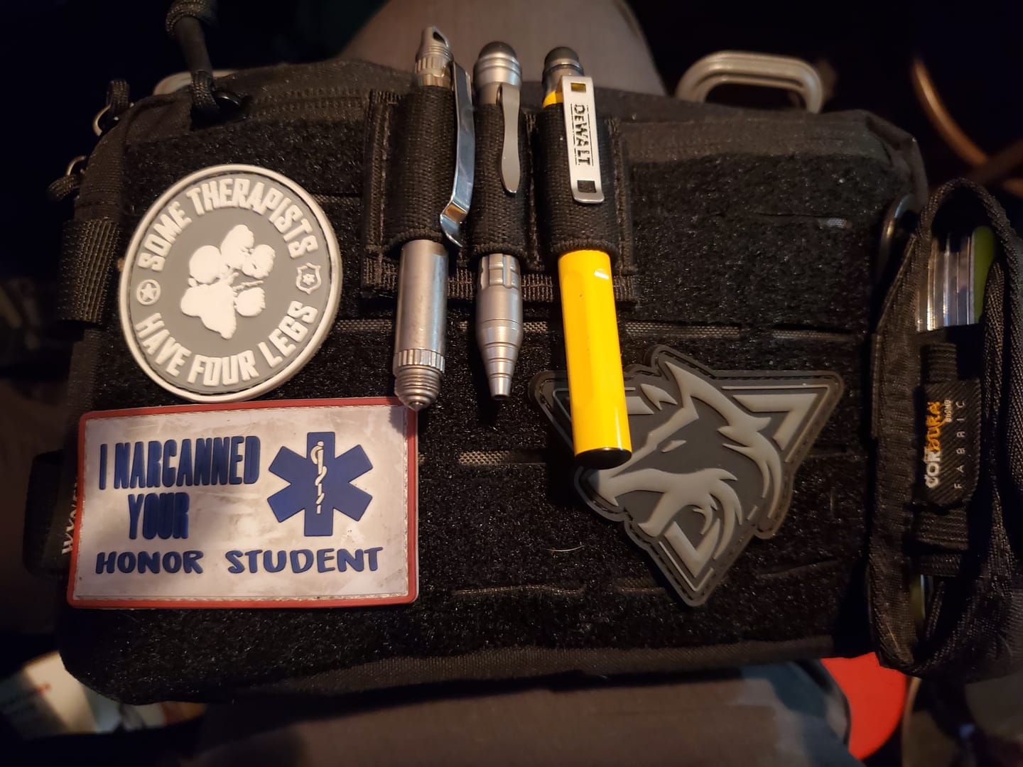 Customer photo review of Some Therapist Velcro Patch