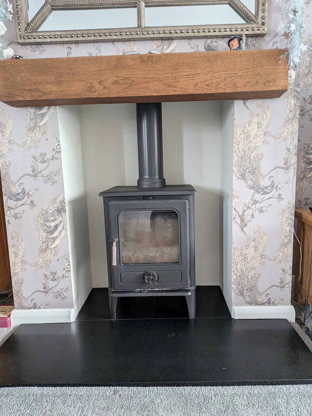 Customer photo review of 5kg Vitcas Heat Resistant Tile Adhesive