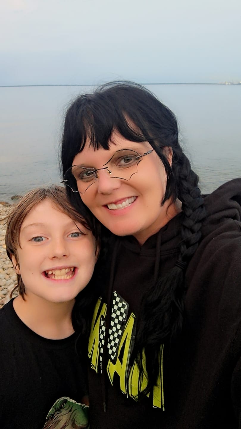 Customer photo review of Batty Eyeglasses