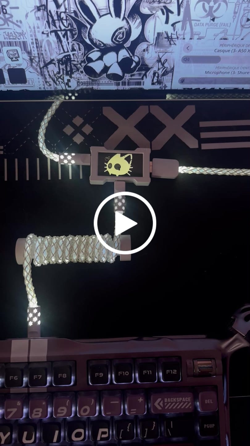Customer video review of UNKNOWN ERROR 8KHZ HE Gaming Hub + Keyboard Cable- ORT01