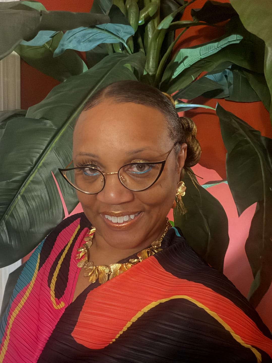 Customer photo review of Tansy Eyeglasses