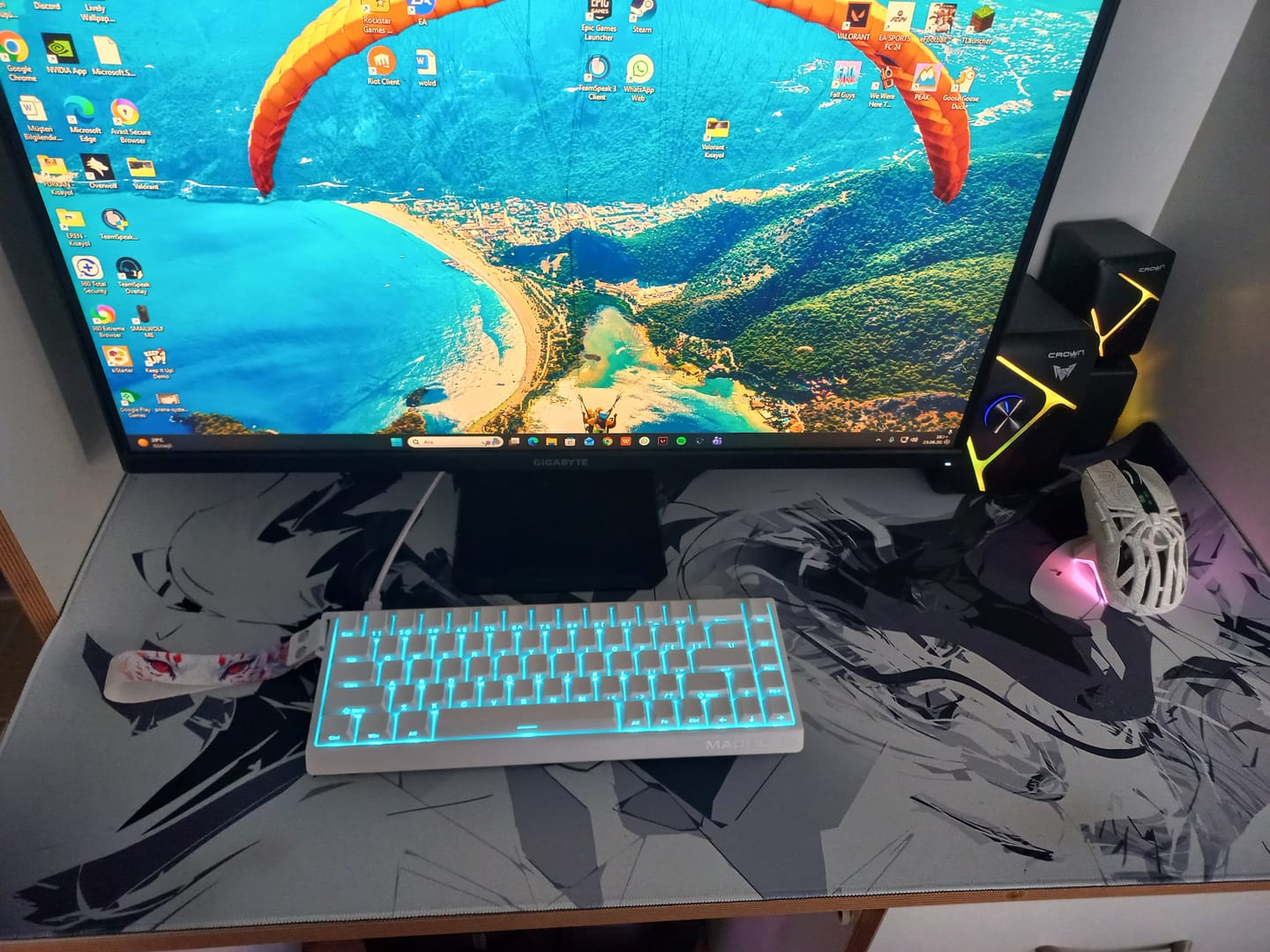 Customer photo review of FGG Madlions MAD60/68 Klavye (Manyetik Switch / HE)