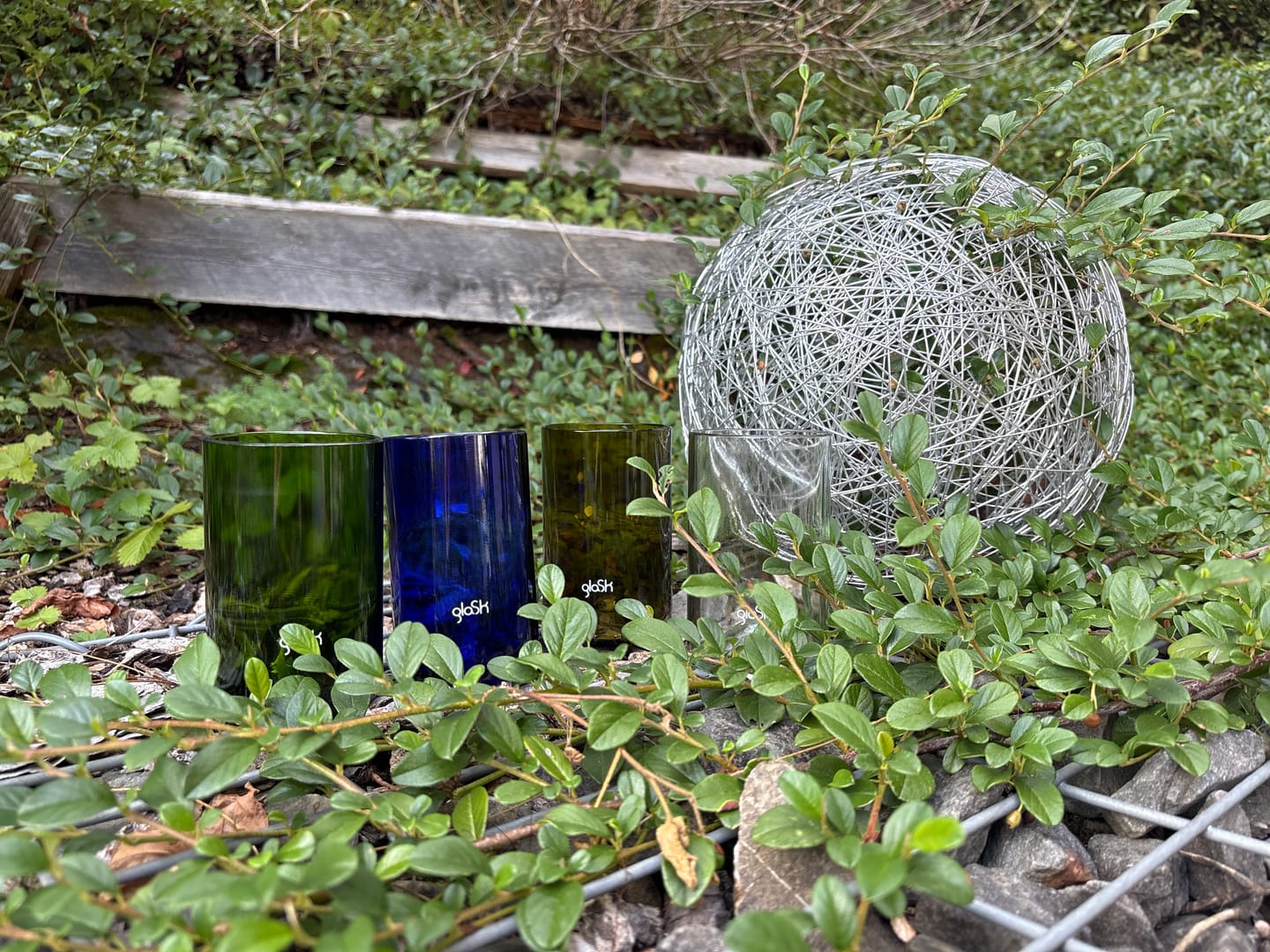 Customer photo review of Nu - Set de 4 verres recyclés