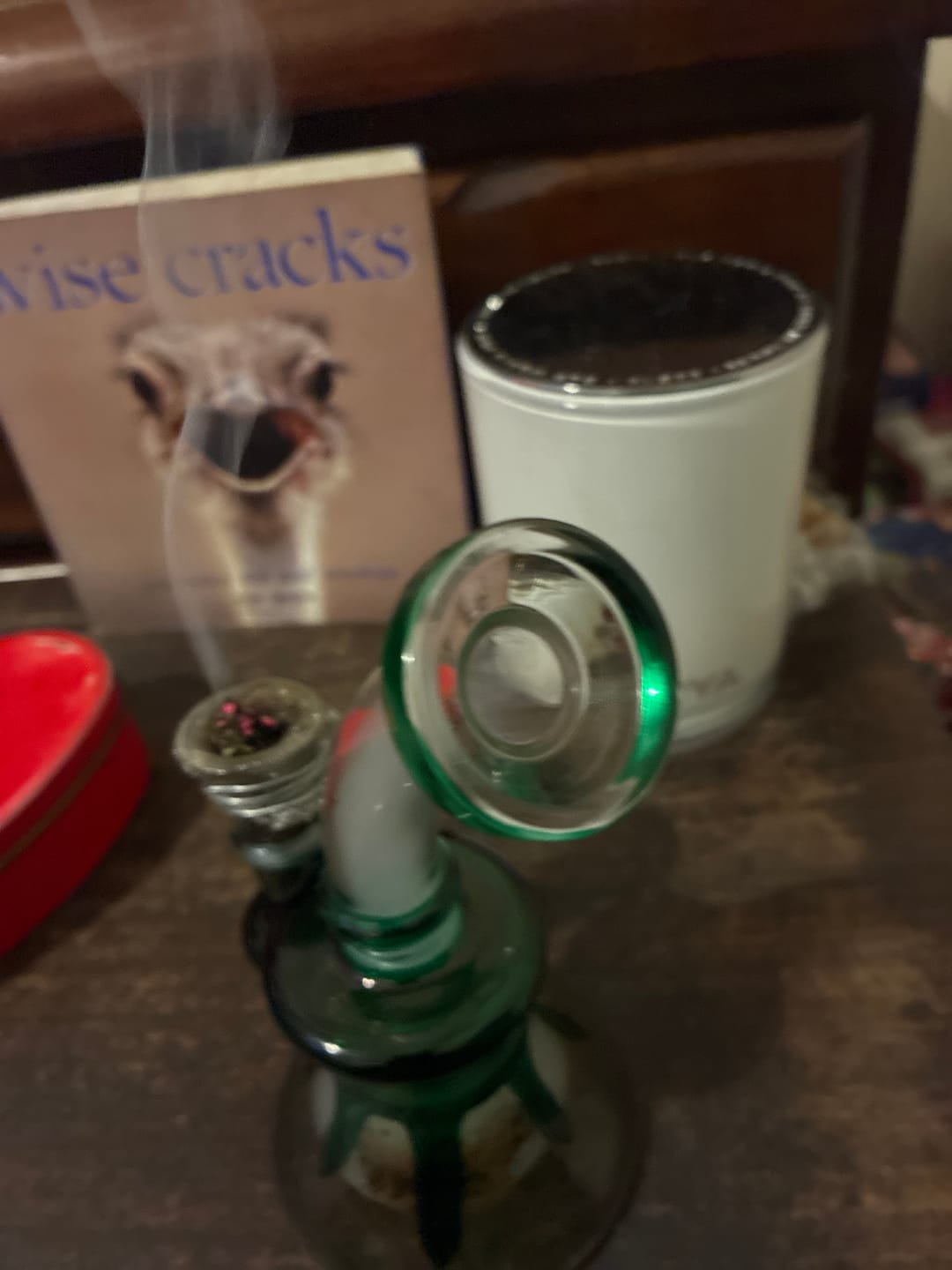 Customer photo review of Colored Twister Neck Waterpipe 15cm