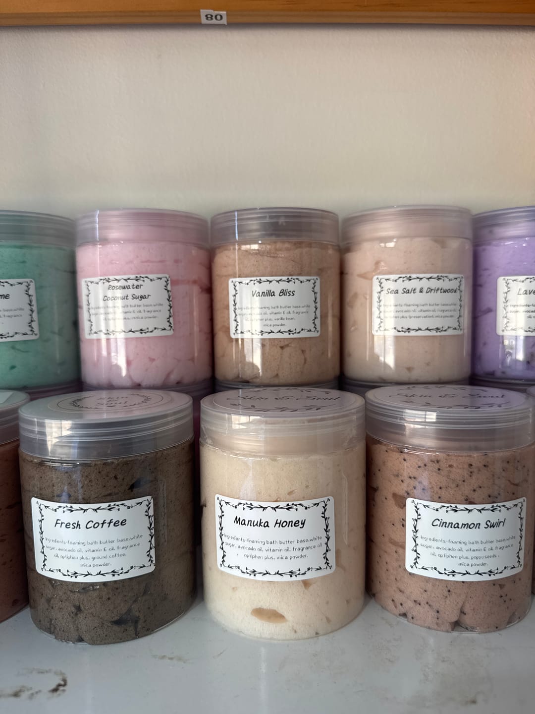 Customer photo review of 250ml PET Plastic Cosmetic Jar