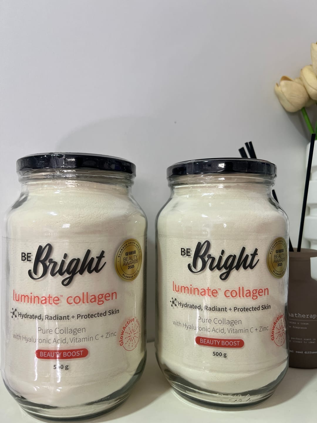 Customer photo review of LUMINATE 500g JAR