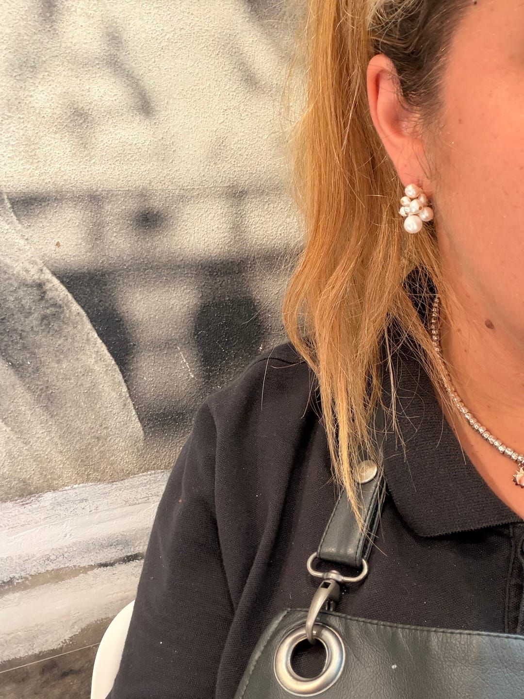 Customer photo review of Orecchini "Via lattea segreta"
