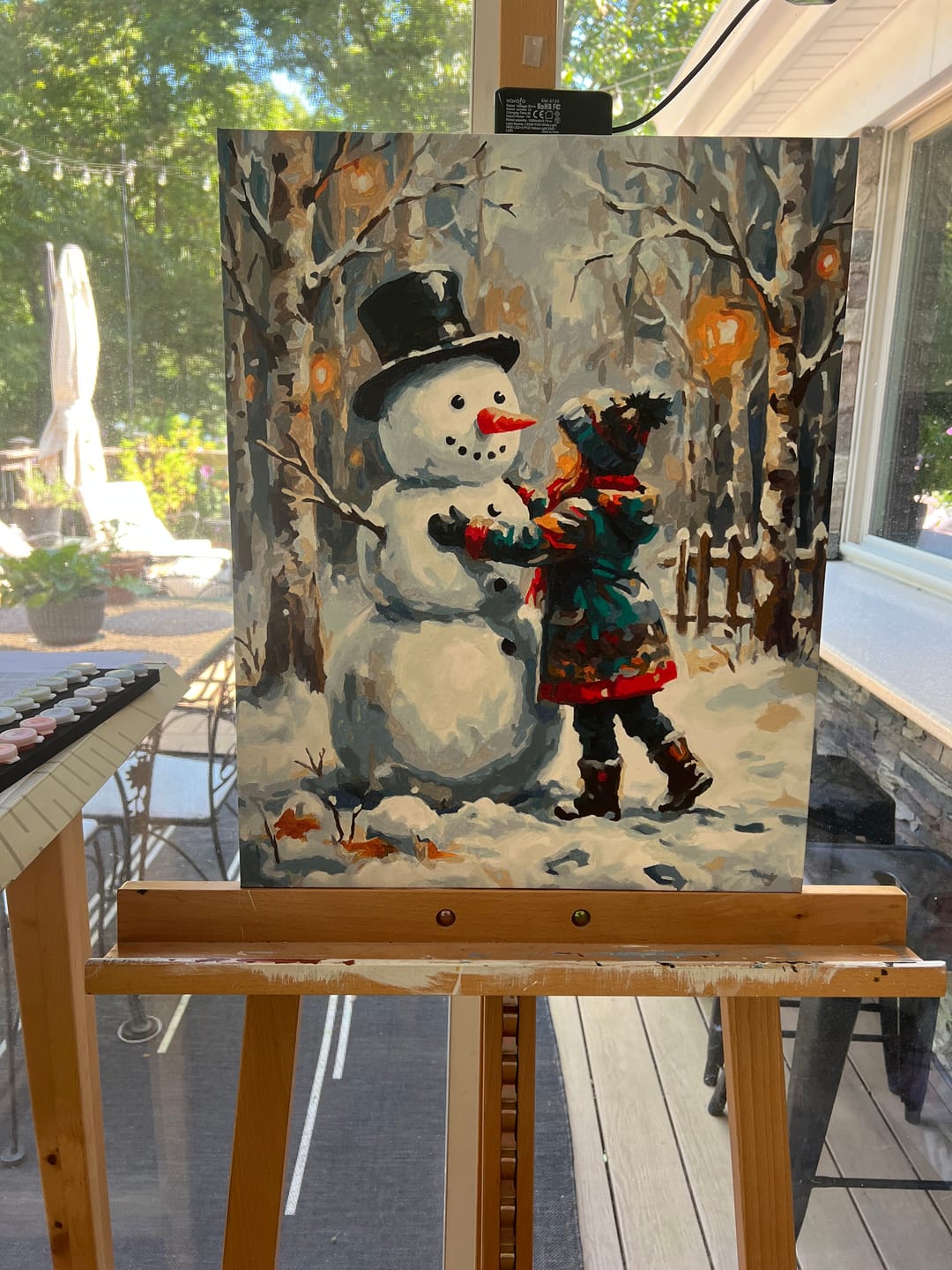 Customer photo review of Snowman and Girl