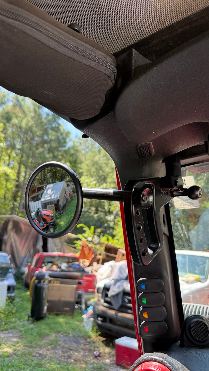 Customer photo review of Handles & Mirror Package for 2007-2018 Jeep Wrangler JK - CMM Offroad