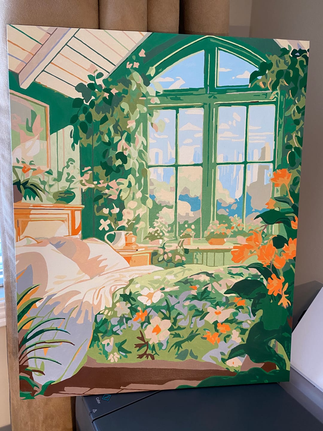 Customer photo review of Bedroom Greenery