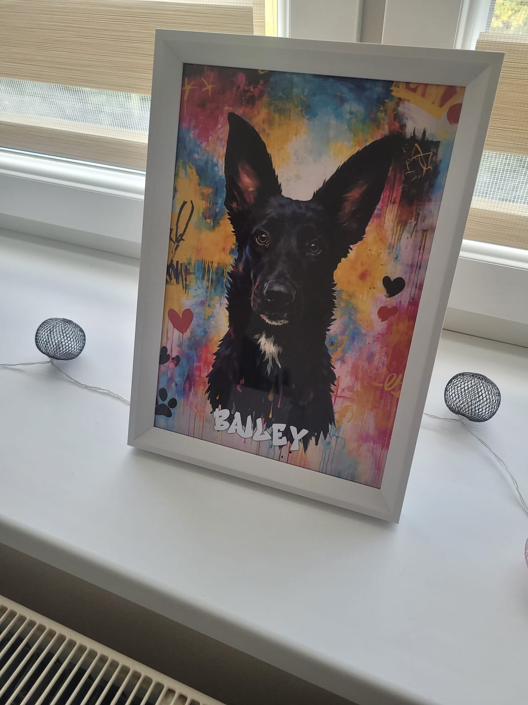 Customer photo review of Personalised Poster - Graffiti