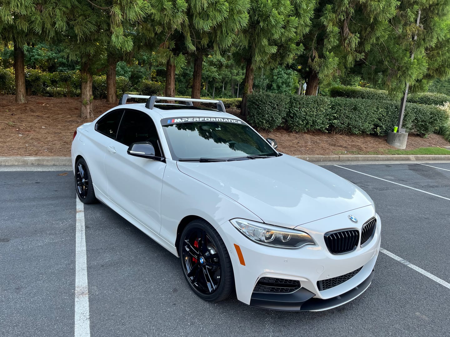 Customer photo review of BMW Windshield Banner – M Performance Style - Printed