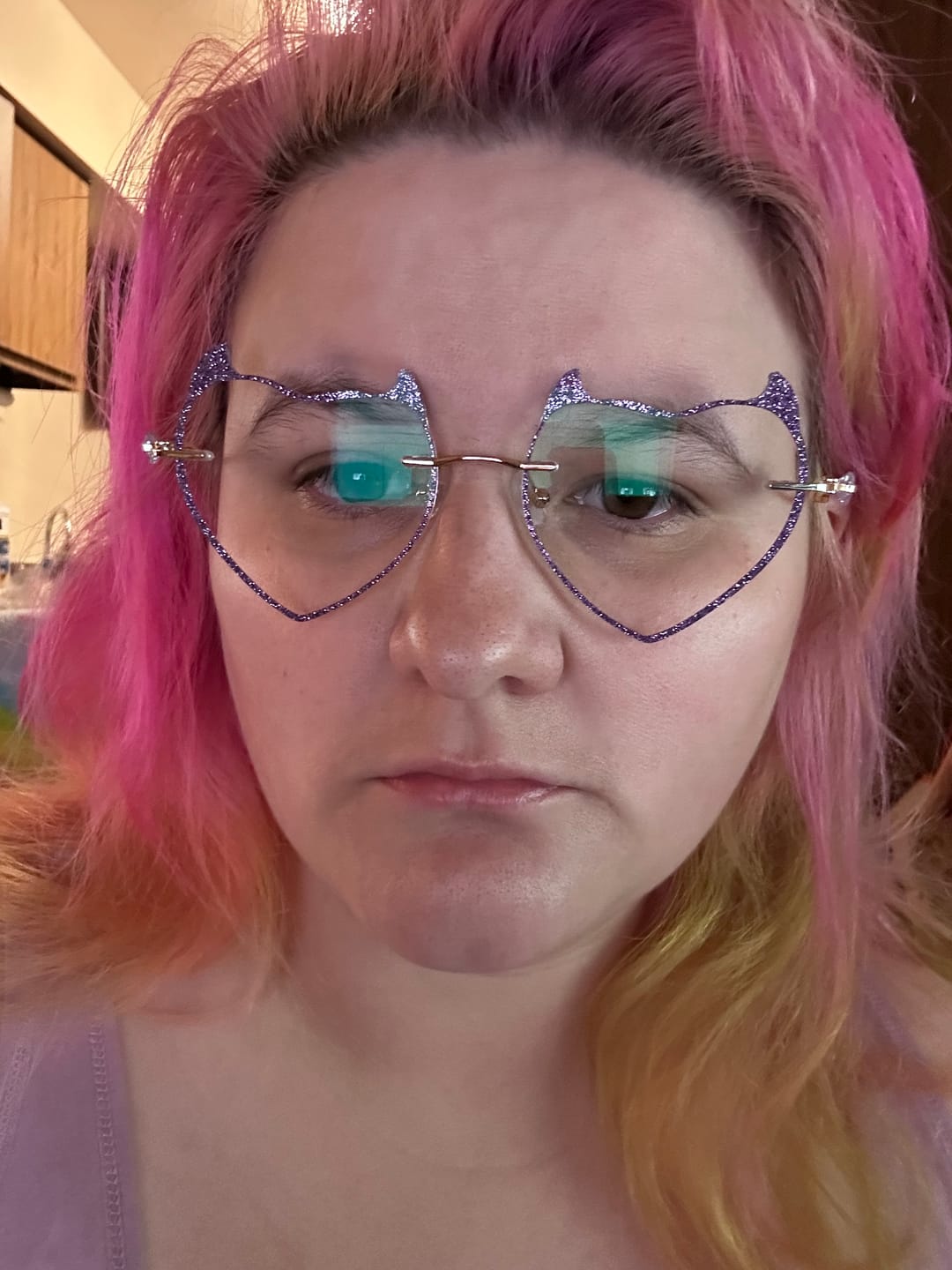 Customer photo review of Nox Eyeglasses