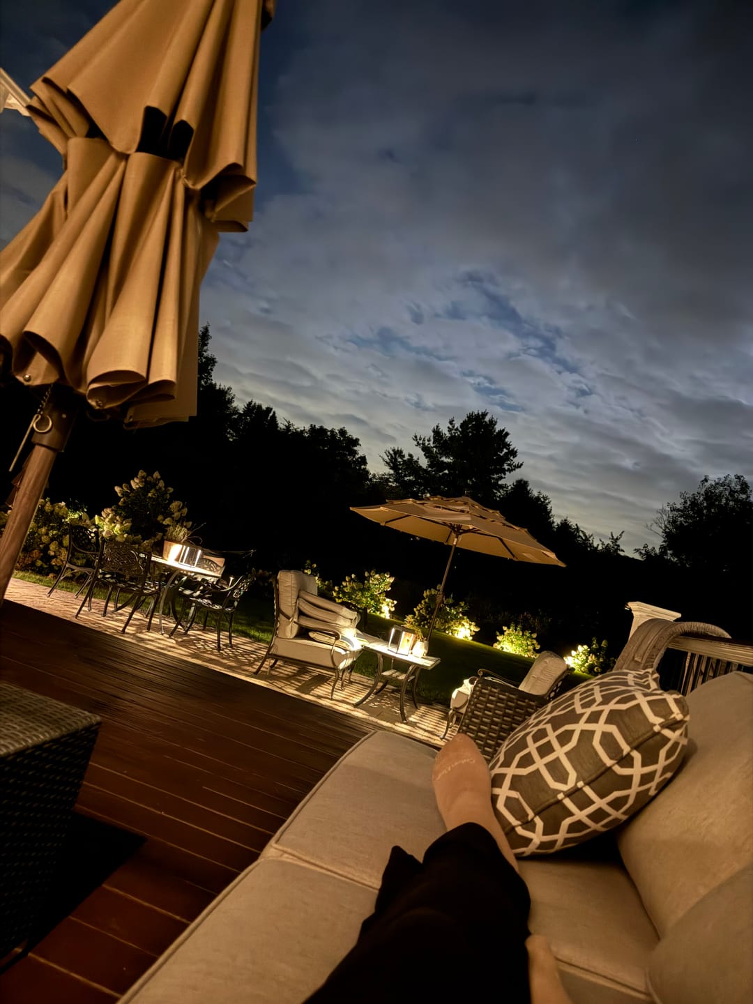 Customer photo review of Luxury Metal Solar Lantern