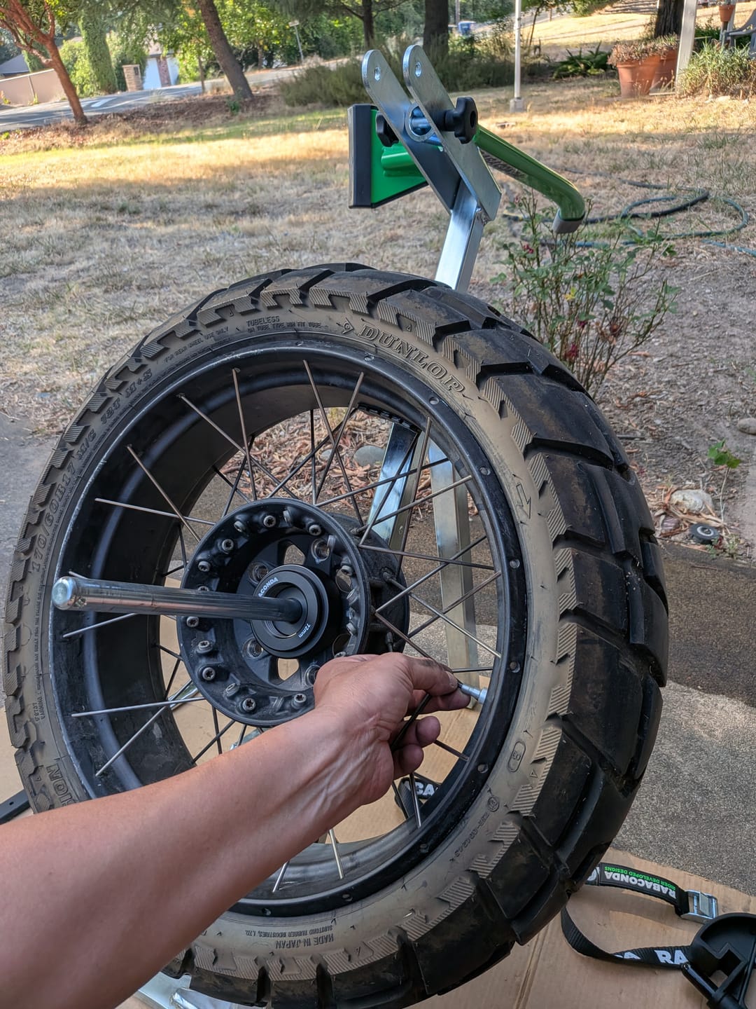 Customer photo review of BMW Shaft Drive Type Adapter for Rabaconda Street