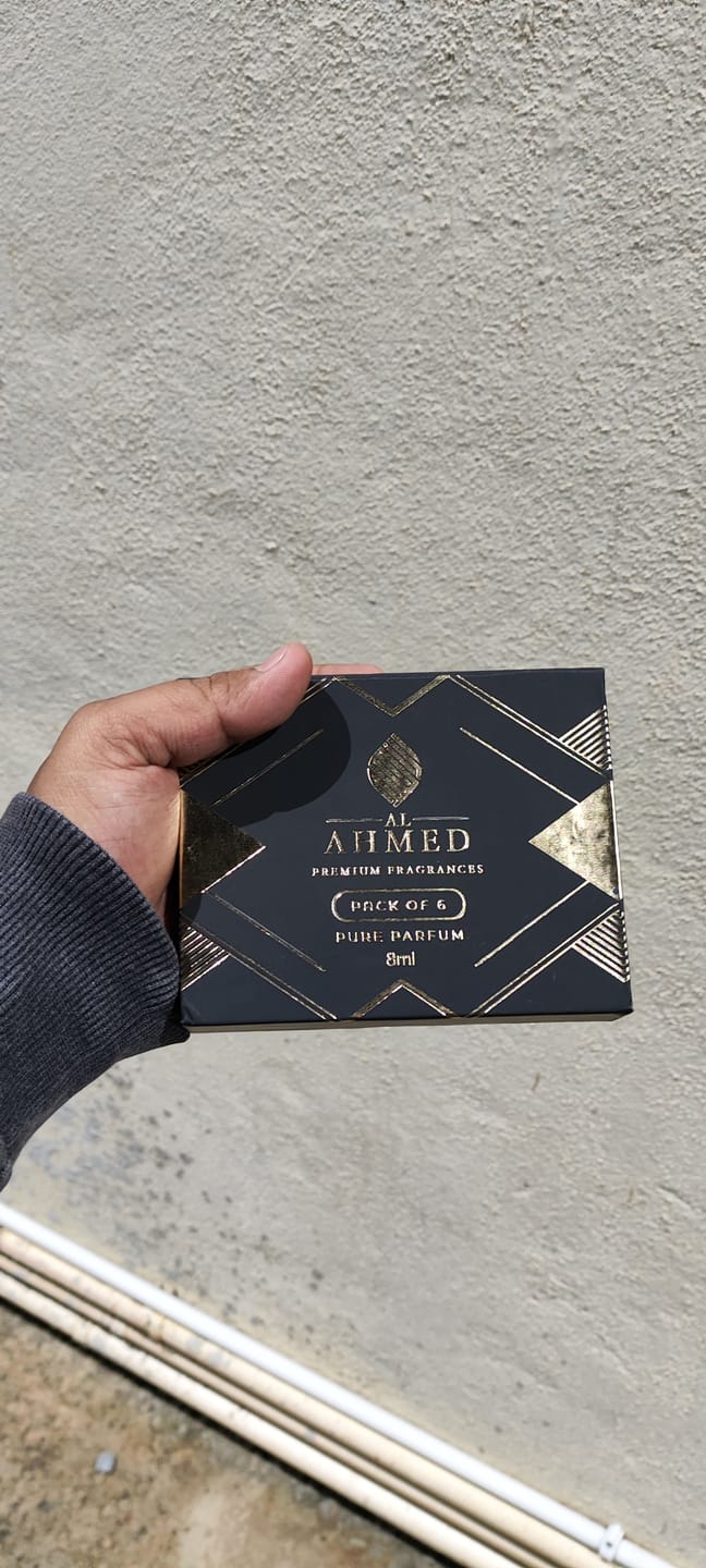 Customer photo review of 8ML LUXE TESTER PACK | BIN SHAIKH | MARJ |  BOMBAY OUD |  OUD LAVENDER | OUD & ROSES | KAAF