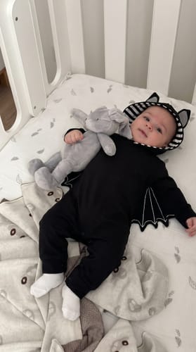 Customer photo review of Baby Bat Costume