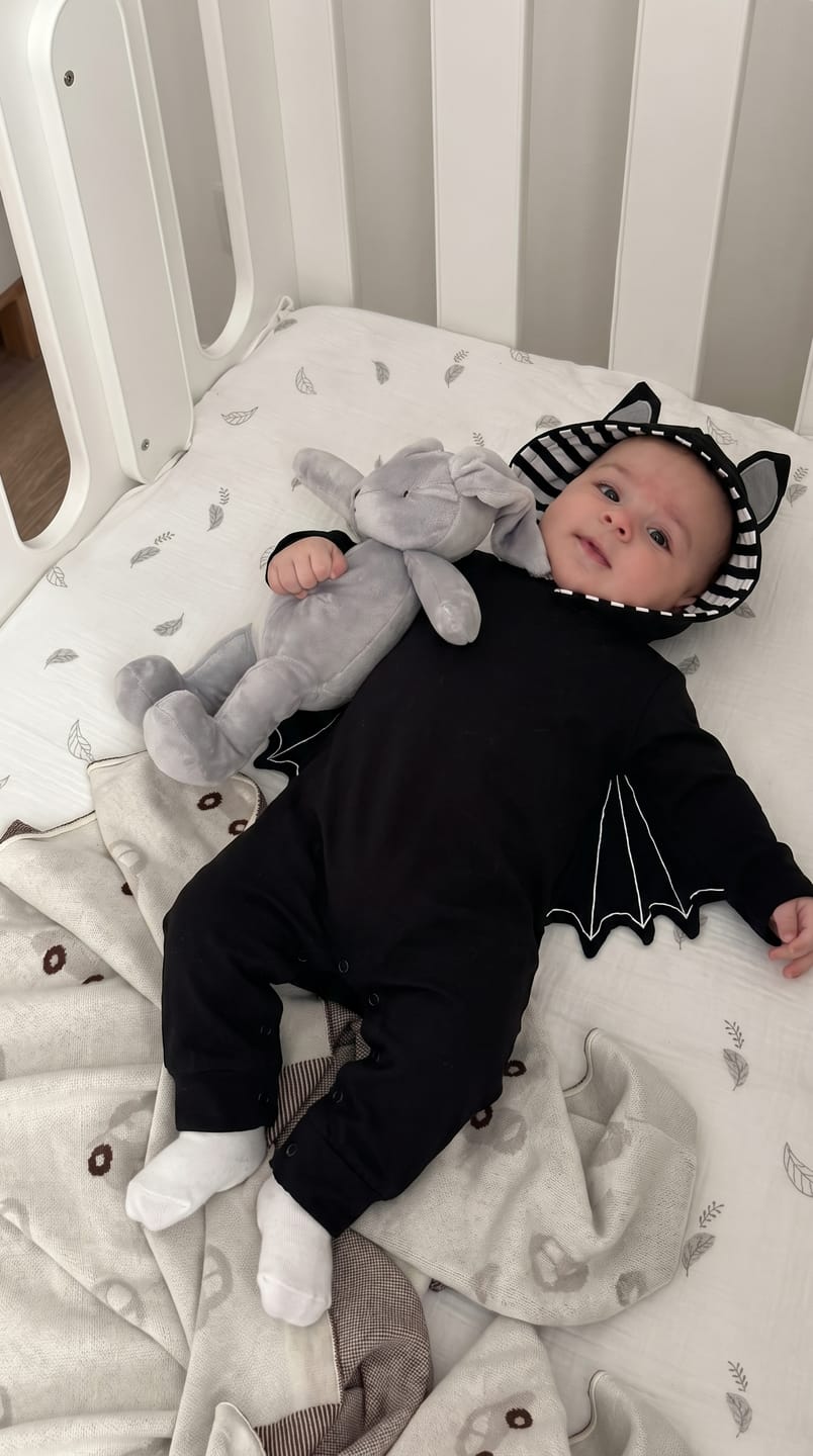 Customer photo review of Baby Bat Costume