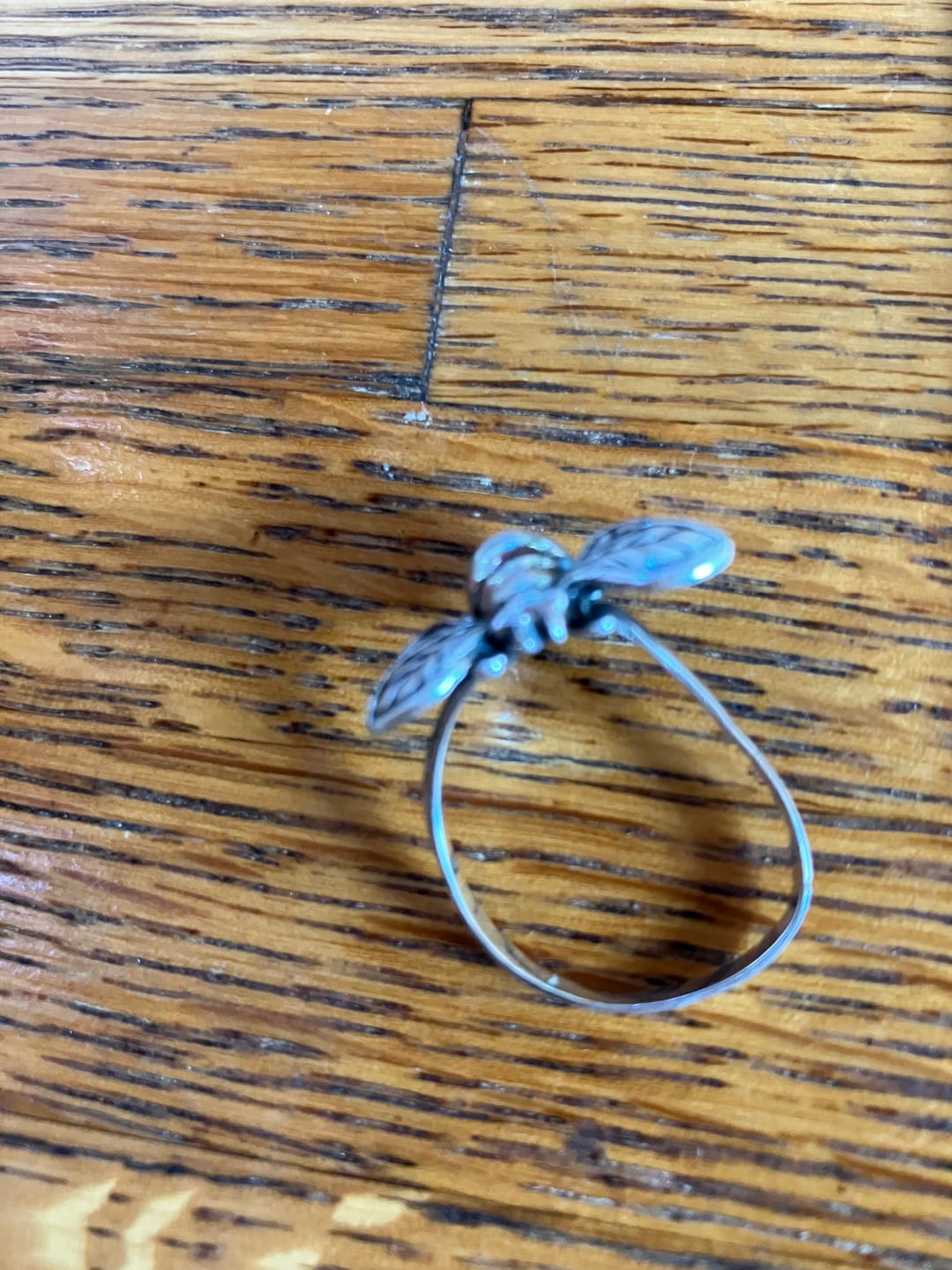 Customer photo review of BumbleBee Sterling Silver Ring