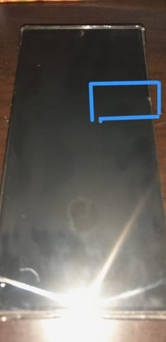 Customer photo review of 3 in 1 Screen Protector - Samsung-S