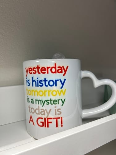 Customer photo review of 330ml (11oz) Mok met hartje oor voor sublimatie