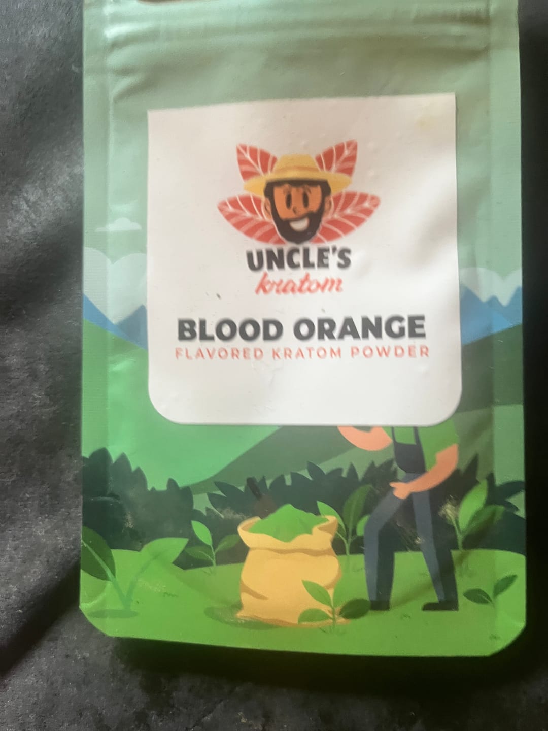 Customer photo review of Kratom - Blood Orange