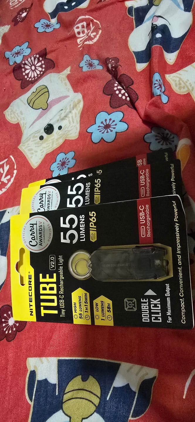 Customer photo review of Tube 2.0 - 55 lumens
