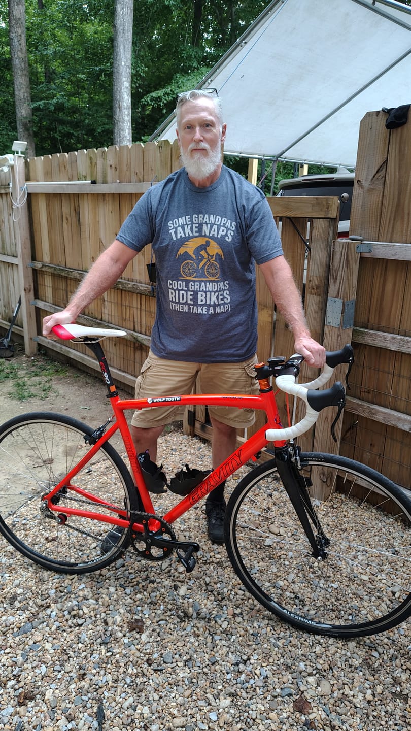Customer photo review of Grandpas Take Naps T-Shirt