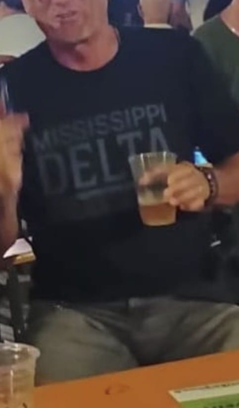 Customer photo review of Mississippi Delta Blues T-Shirt