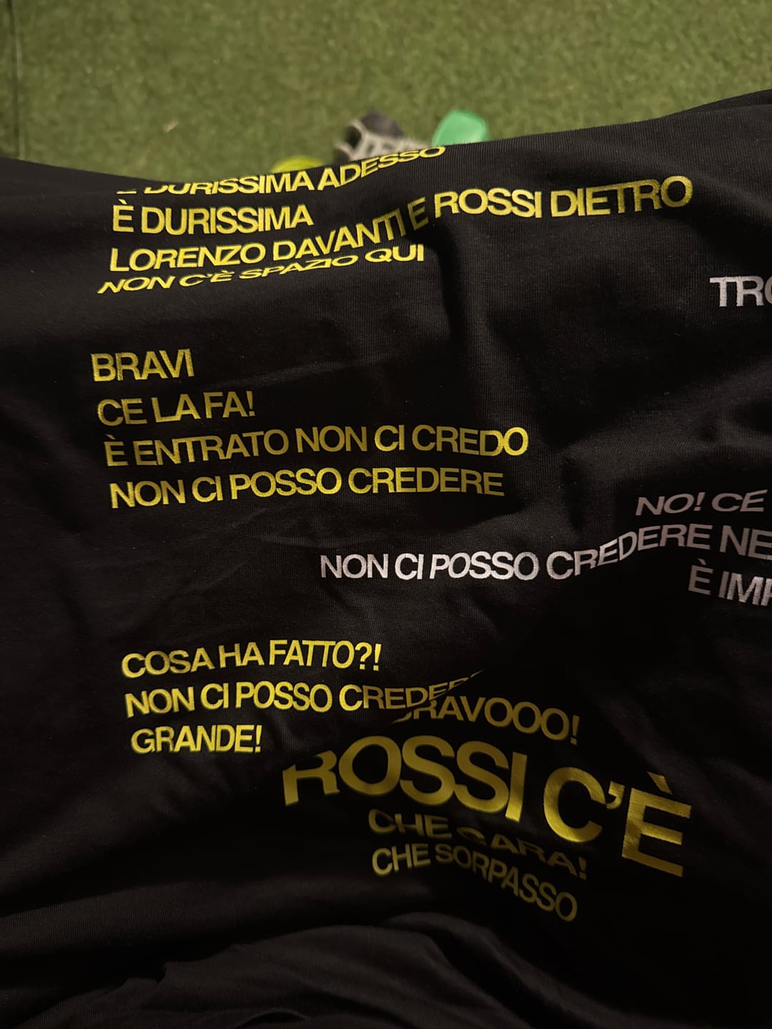 Customer photo review of T-Shirt ROSSI C'È