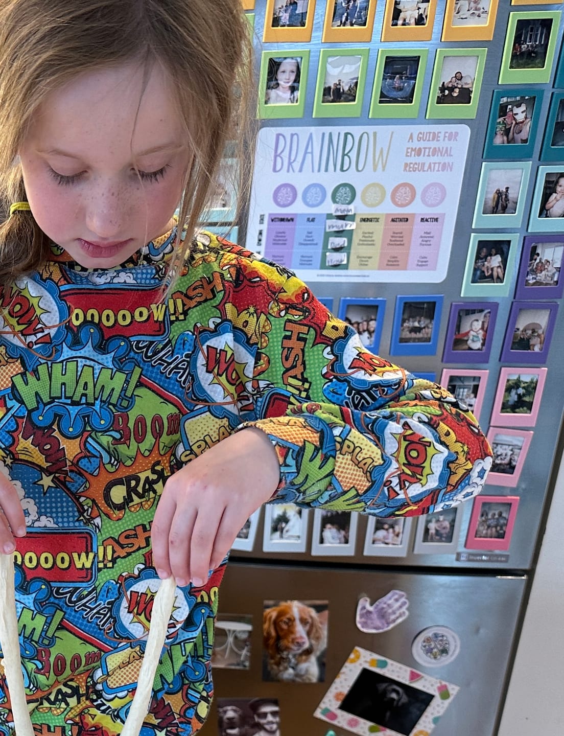 Customer photo review of Brainbow Magnet