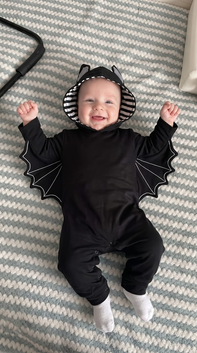 Customer photo review of Baby Bat Costume