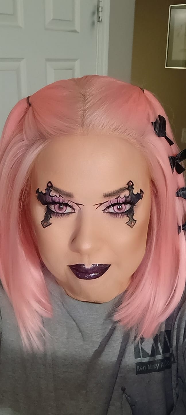 Customer photo review of Sensationnel HexDoll Glueless HD Transparent Lace Front Wig - HEXDOLL_LEXI