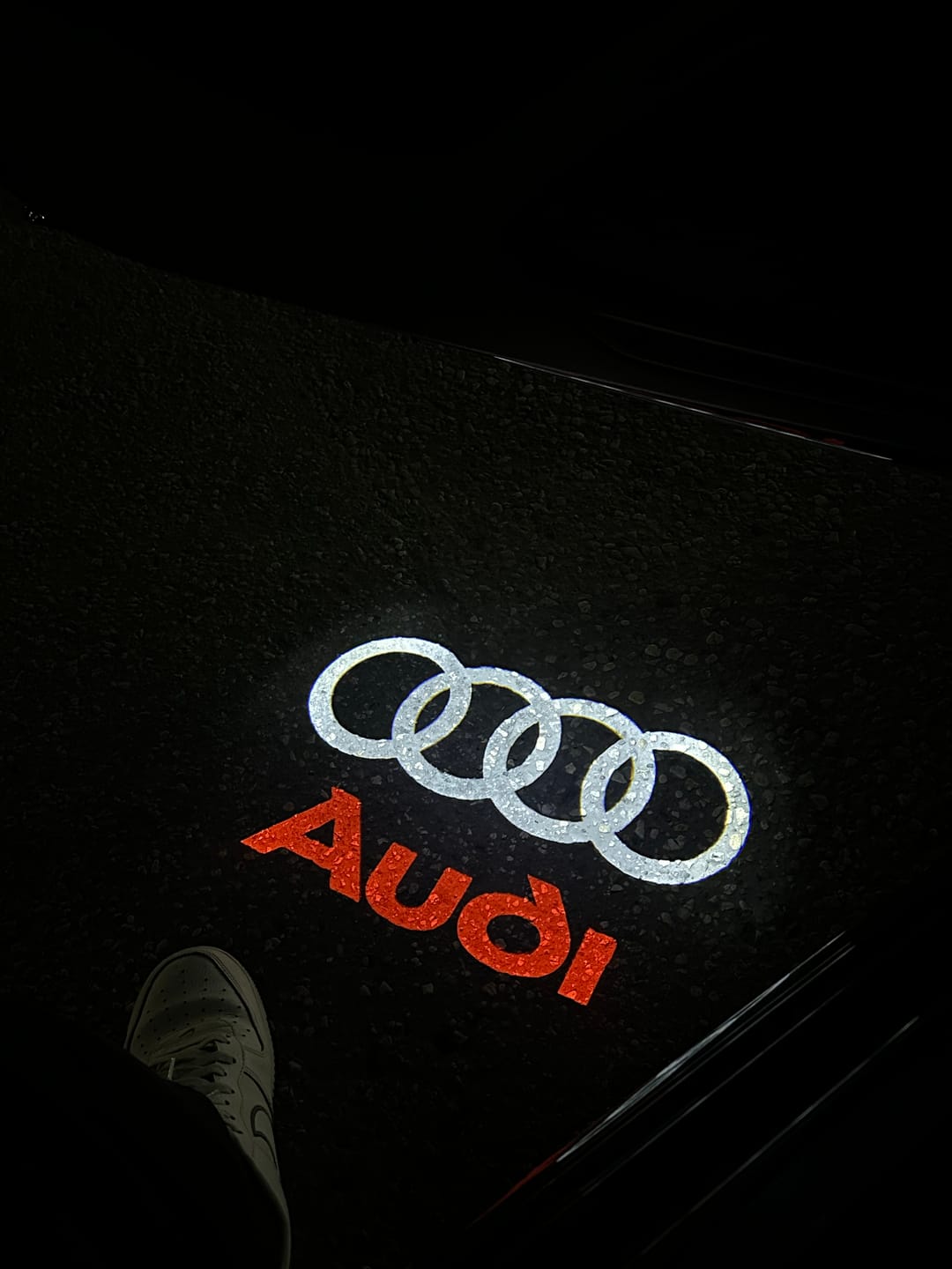 Customer photo review of AUDI DOOR LIGHTS