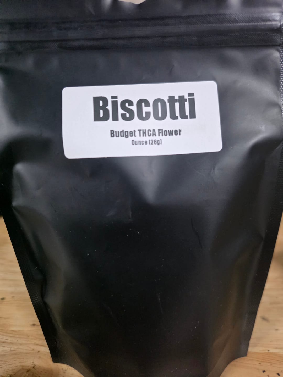 Customer photo review of Biscotti THCA Flower (Budget)