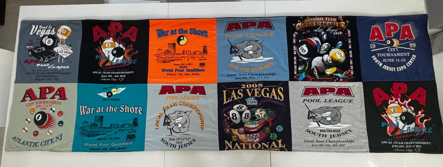 Customer photo review of Project Repat T-Shirt Quilt