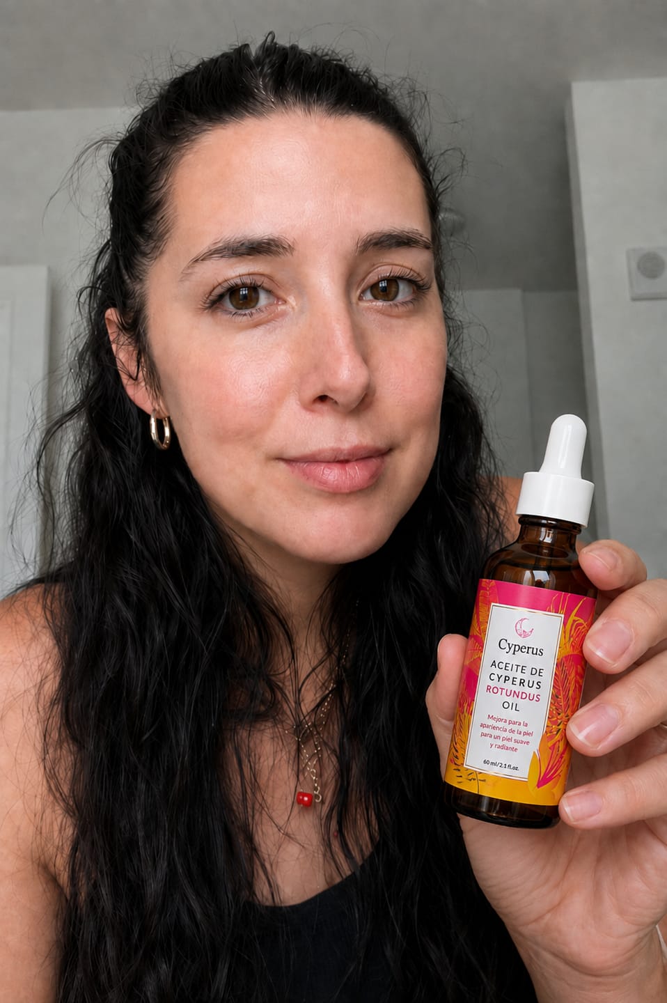 Customer photo review of Aceite botánico anti-crecimiento | Alternativa natural a los láseres