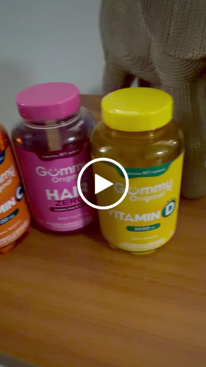 Customer video review of Gummy® Vitamina C Tangerina - 120 g