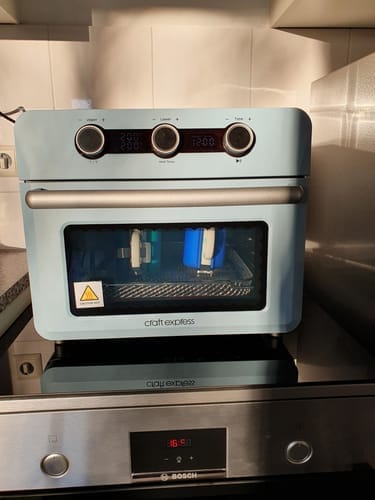 Customer photo review of Craft Express Pro Sublimatie Oven 25L voor sublimatie