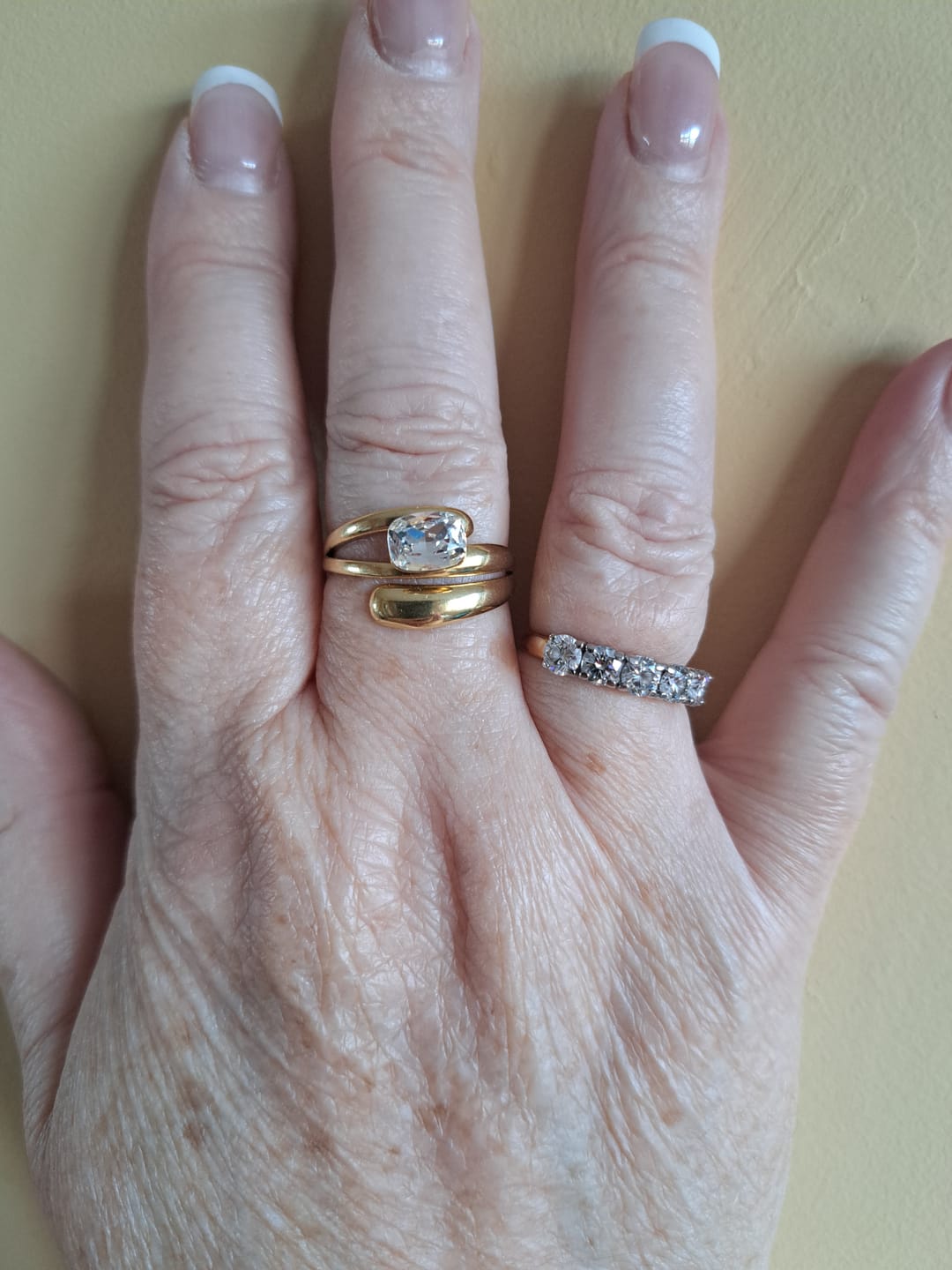 Customer photo review of Elle Statement Ring