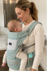 Customer photo review of SNUG BÉBÉ - Baby Carrier