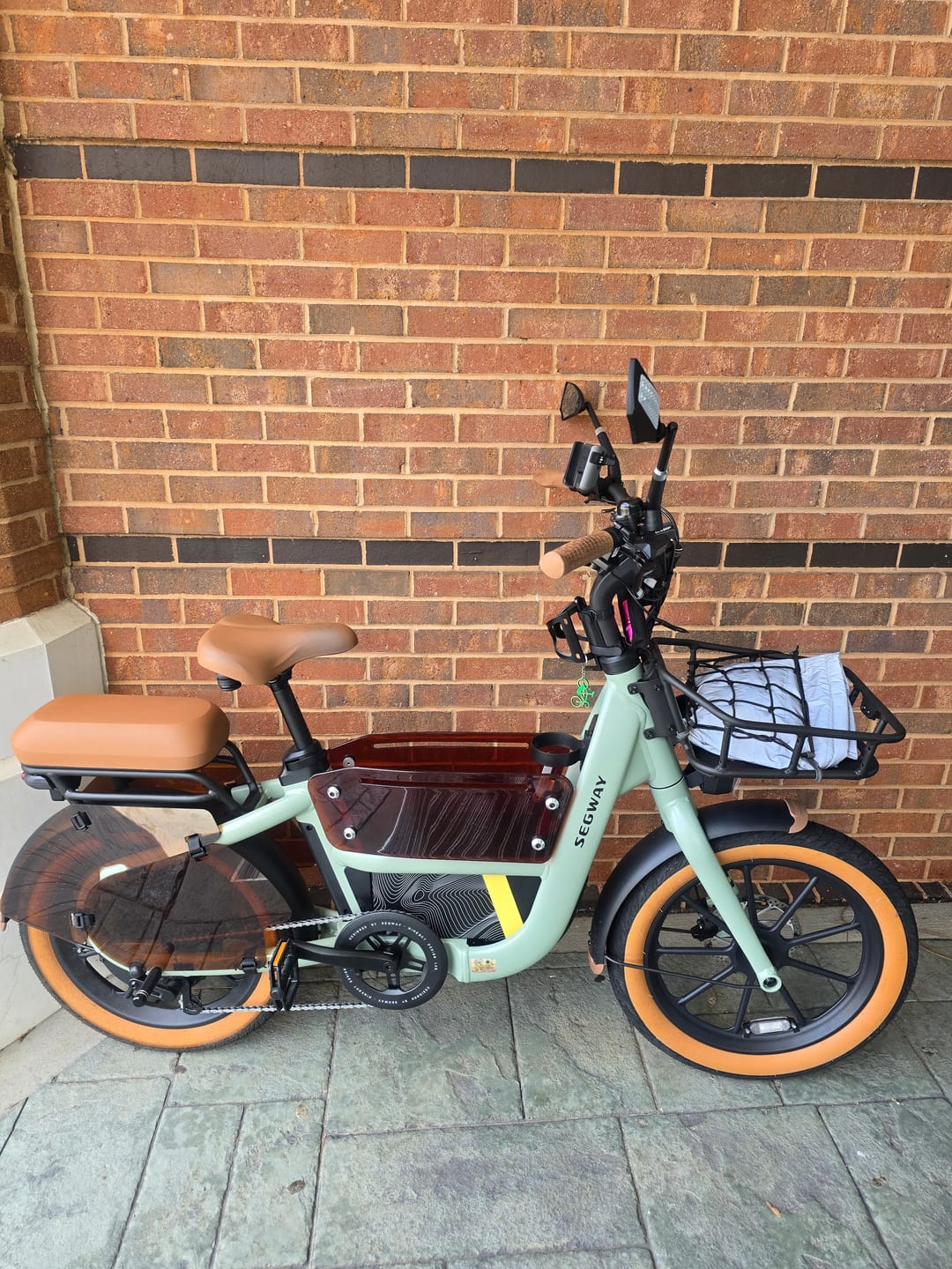 Customer photo review of Anti-Glare Bike Mirror