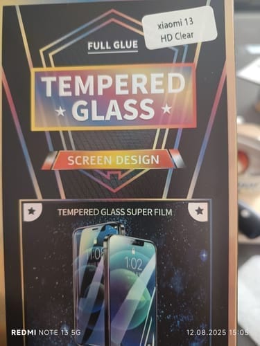 Customer photo review of 3 in 1 Screen Protector - Redmi