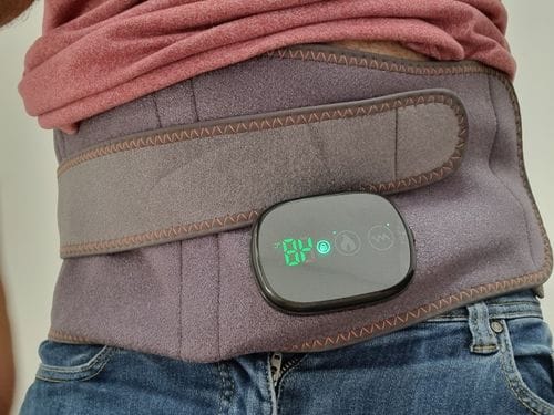 Customer photo review of Ceinture Lombaire Chauffante & Massante Rechargeable