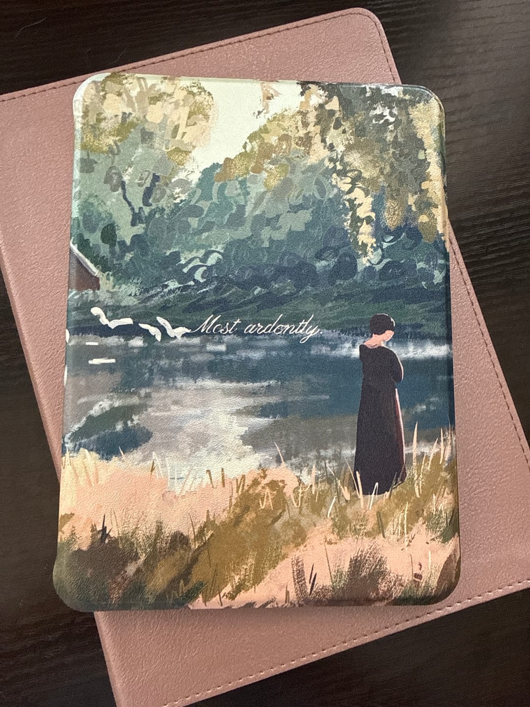 Customer photo review of Most Ardently - Kindle Case