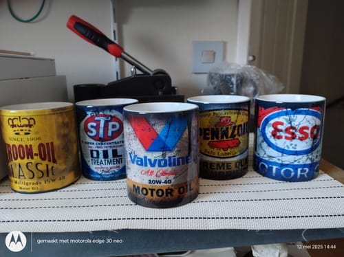 Customer photo review of Decoratieve verpakking voor 330ml (110z) mok voor sublimatie